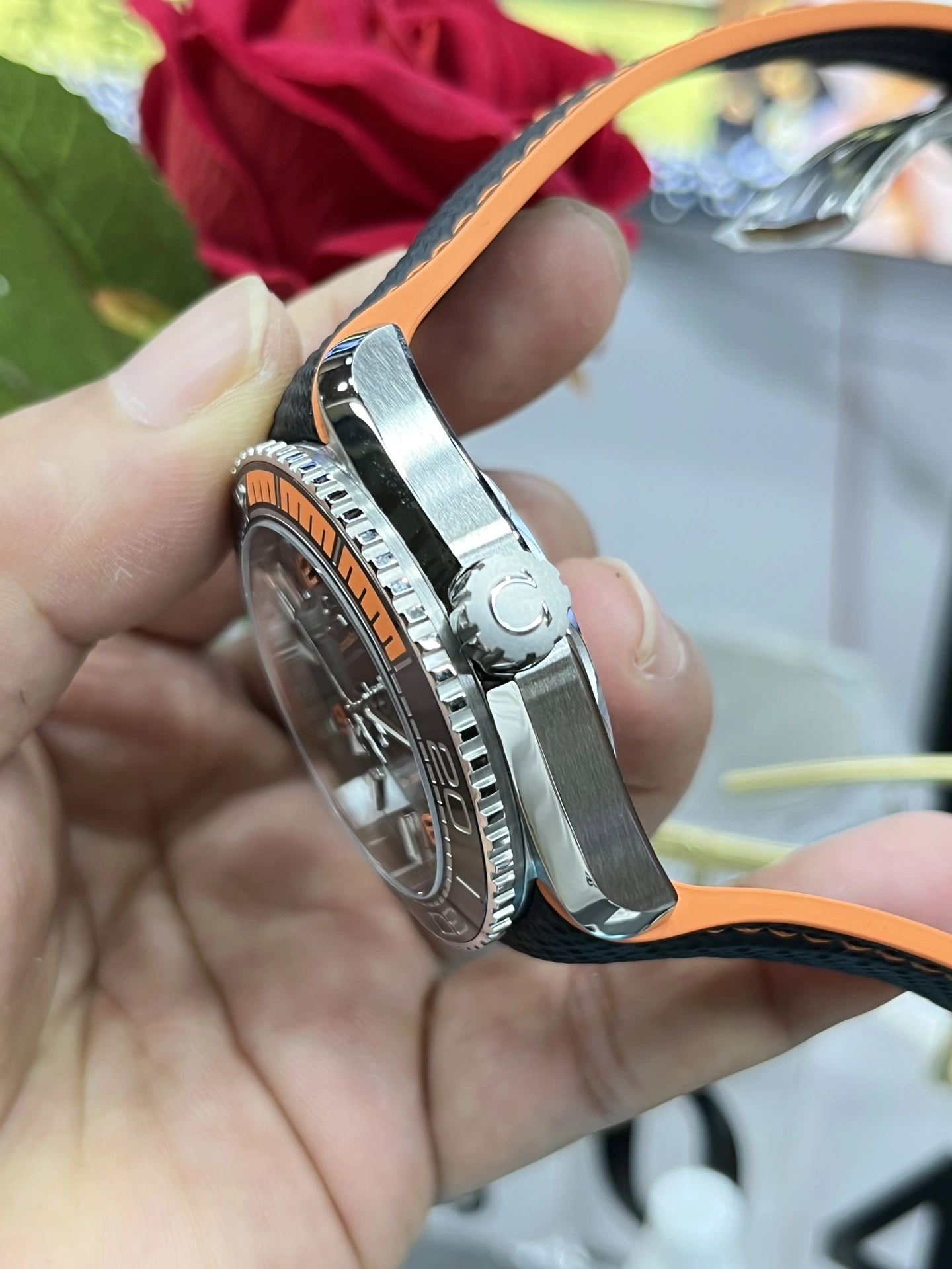 CBD Factory Omega Seamaster Planet Ocean 600M 43.5mm Black Orange Dial (215.32.44.21.01.001) 1:1 Super Clone – DD8900 Movement Chic 217